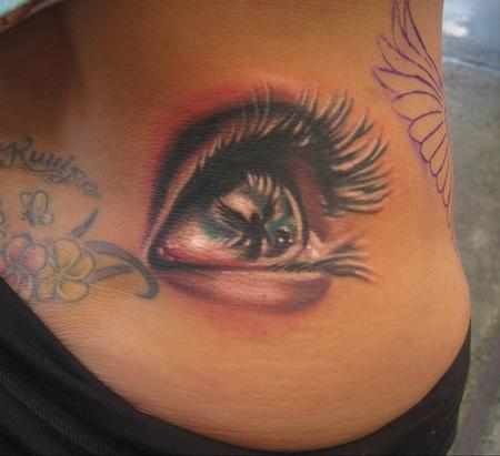 Tattoos - large eye by johnny smith - 68419